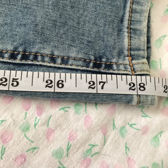 EightyTwo Denim Acid Wash Skinny Ankle Jeans Size 5 Pockets Light Blue - Picture 10 of 16
